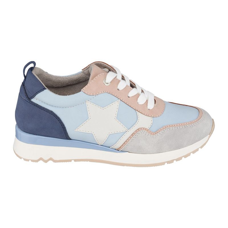GC Shoes Samantha Lace Up Star Sneakers, 2 of 7