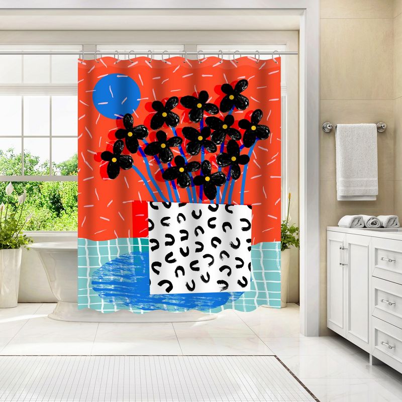 Americanflat 71" x 74" Shower Curtains by Wacka Designs, 3 of 7