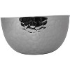 Sol Living Stainless Steel Salad Bowl Serve Pasta, Snacks, Fruit - 4 of 4
