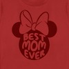 Women's Minnie Mouse Best Mom Ever Silhouette T-Shirt - 2 of 4