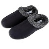 Haggar Men's Open Back Memory Foam Padded Clog Slippers with Indoor/Outdoor Sole - image 4 of 4