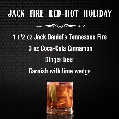 Jack Daniel's Tennessee Fire Whiskey - 50ml Plastic Bottle