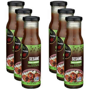Ka-Me Sauce & Marinade Sesame - Case of 6 - 8 fo - 1 of 4