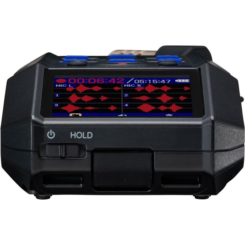 Zoom H6 essential with 32-Bit Float, Accessibility, 6-Track Portable Recorder, Stereo Microphones, 4 XLR/TRS Inputs, 2 of 8