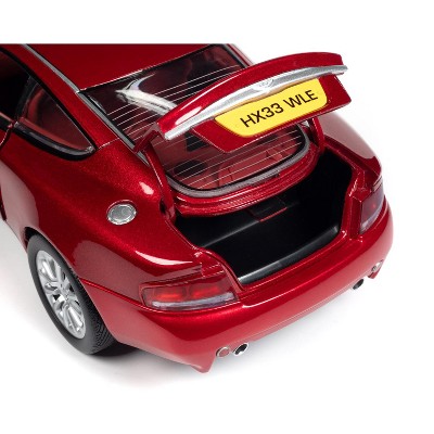 2005 Aston Martin V12 Vanquish Toro Red Mica Diecast Model Car