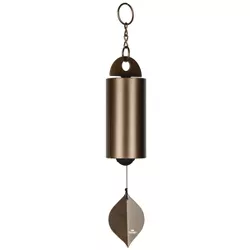 Woodstock Chimes Signature Collection, Heroic Windbell, Medium, 24'' Antique Copper Wind Bell HWMC