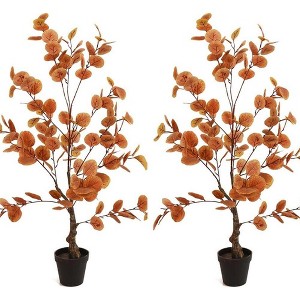 Artificial Eucalyptus Tree,Ficus Tree in Pot, Indoor Plant, Artificial Tree in Pot, Lifelike Plant for Living Room, Bedroom, Office, Room - 1 of 4