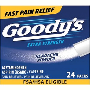Goody's Extra Strength Headache Powder, 24 Count - 1 of 4