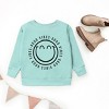 The Juniper Shop SmileyWorld Good Vibes Outline Youth Sweatshirt - 3 of 4
