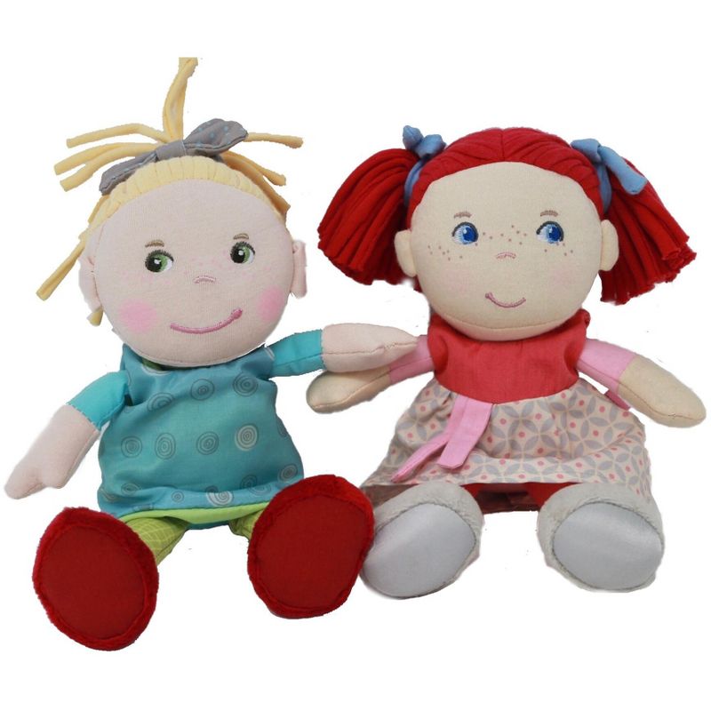 HABA Soft Doll Mirle 8" - First Baby Doll with Blonde Pony Tail, 5 of 6
