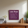 Slickblue Lake House Wood Wall Sign – Rustic 7x7 Décor – Family, Friends & Relaxation Quote, Color Options - 2 of 3