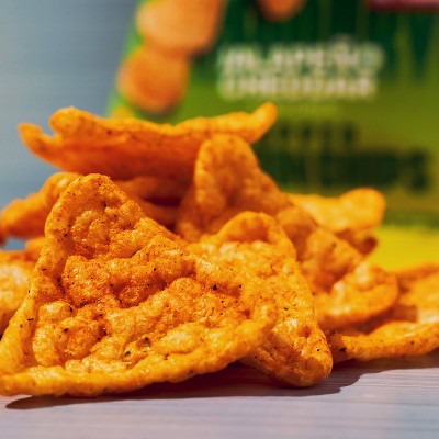 Legendary Foods Gluten Free and Keto Friendly Popped Protein Chips - Jalapeno Cheddar - 5.1oz/4ct
