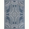 Unique Loom Outdoor Traditional Deco Border Woven Area Rug - 2 of 4
