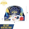 Anywhere Sports Hot Shot Basketball Hoop, 6" Foam Ball & Over-Door Backboard - 2 of 4