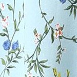 light blue-blue floral