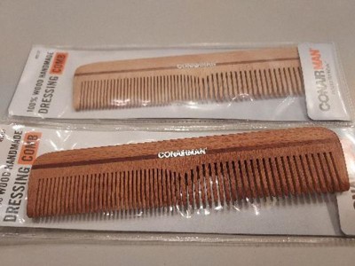 Conair Man Hand Made 100% Wooden Dressing Hair Brush : Target