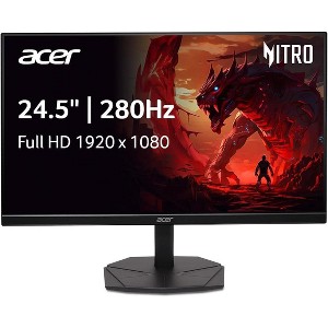 Refurbished Acer Nitro KG251Q Z1biip 24.6" Full HD (1920 x 1080) 280Hz Gaming Monitor - Manufacturer Refurbished - 1 of 4