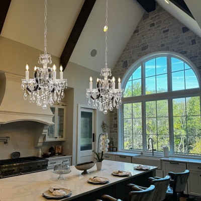 CityFurn 4/8/18/24–Light Crystal Classic Traditional Chandelier