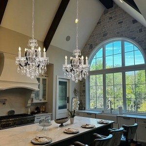 CityFurn 4/8/18/24–Light Crystal Classic Traditional Chandelier - 1 of 4
