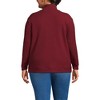 Lands' End Women's Long Sleeve Waffle Quarter Zip Pullover - 2 of 4