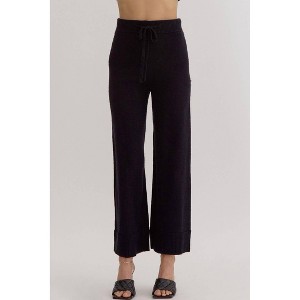 Women's Knit Drawstring Pants - entro - 1 of 4