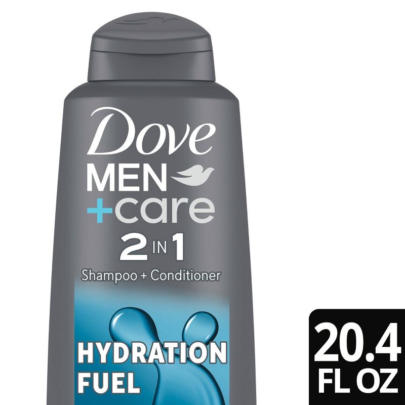 Dove Men+Care 2-in-1 Hydration Fuel Shampoo and Conditioner - 20.4 fl oz, 1 of 11