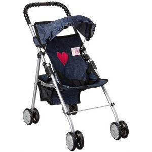 The New York Doll Collection Baby Doll Stroller - My First Toy Stroller for Kids - 1 of 4