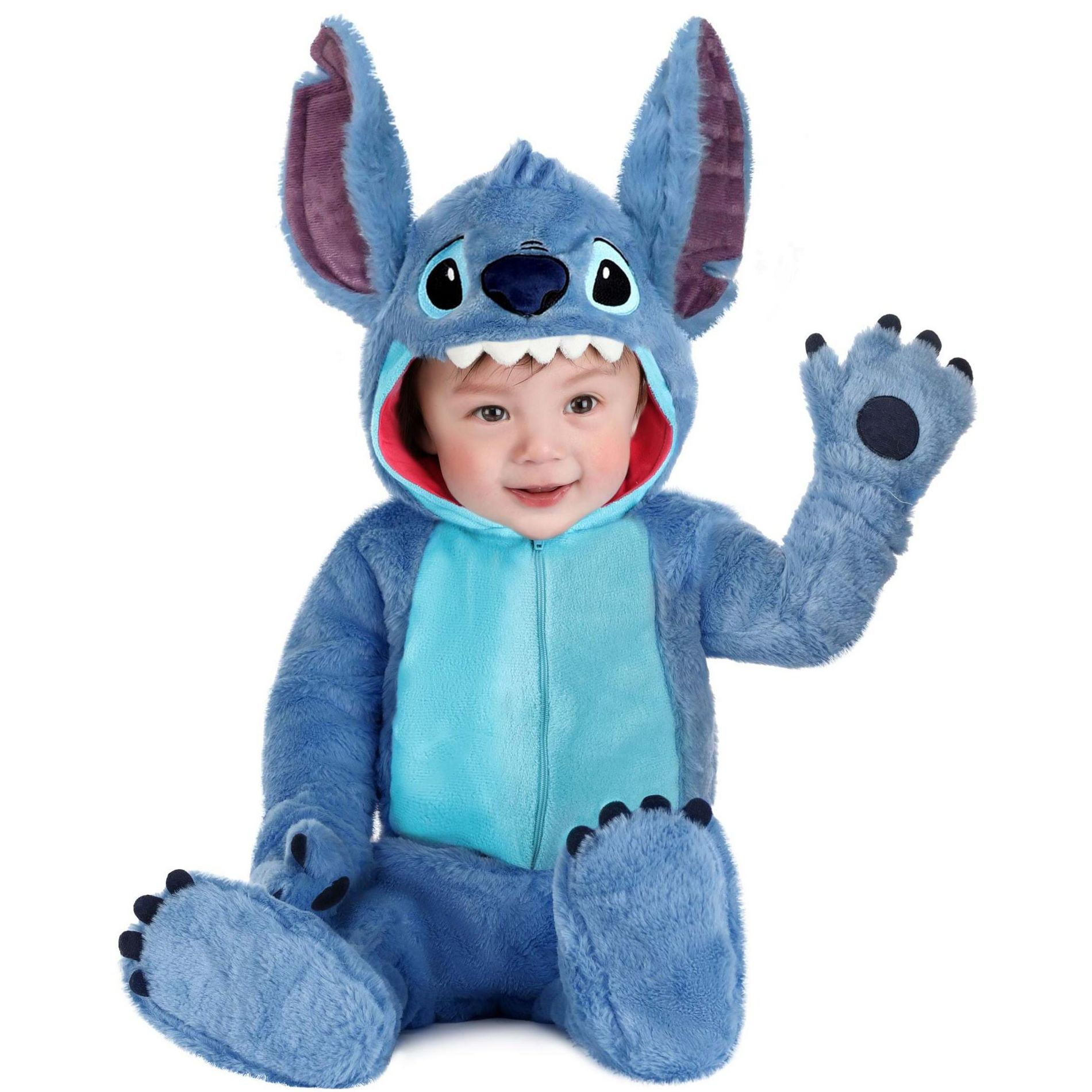 HalloweenCostumes.com 12/18 Months   Disney Lilo & Stitch Stitch Costume for Infants | Disney Costumes, Blue/Blue/Purple