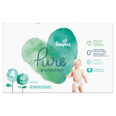 pampers pure diapers target