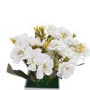 Unique Bargains Artificial Plants Autumn Cherry Blossoms Plastic 2.95"x2.95"x7.87" 1 Pcs - 4 of 4