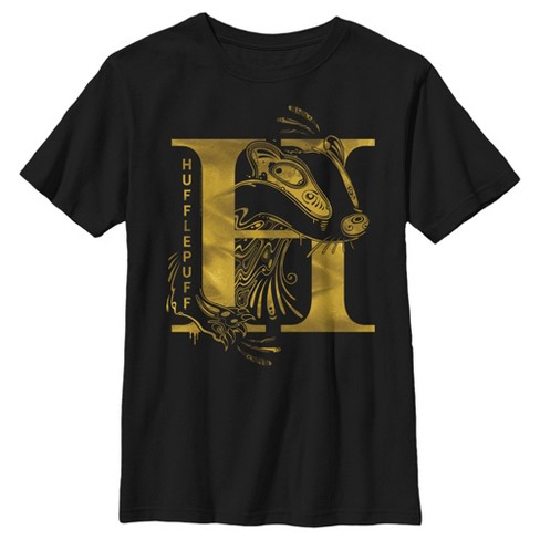 Boy's Harry Potter Hufflepuff H Logo T-Shirt - image 1 of 4