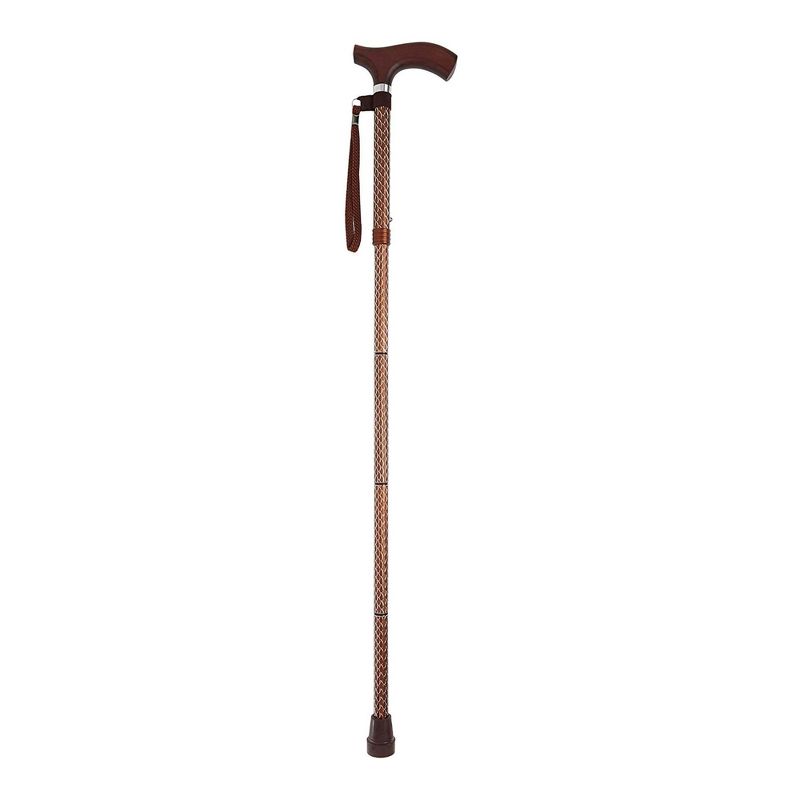 Switch Sticks Cognac Aluminum Folding Cane 32 to 37 Inch Height, 2 of 5
