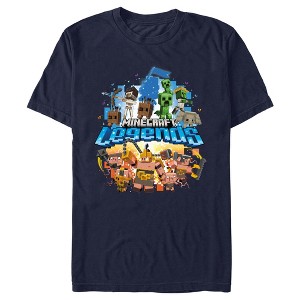 Men's Minecraft Legends Poster T-Shirt - 1 of 4