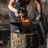 VEVOR Single Horn Anvil, 22Lbs Cast Steel Anvil, High Hardness Rugged Round Horn Anvil Blacksmith - 2 of 4