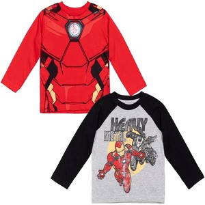 Marvel Spider-Man Avengers Miles Morales 2 Pack T-Shirts Little Kid to Big Kid - 1 of 4