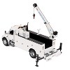 Peterbilt 536 Auto-Crane Titan 85-Body HC14-Crane Work Truck with Miller EnPak White 1/50 Diecast Model by Diecast Masters - 4 of 4