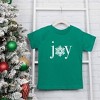The Juniper Shop Joy Snowflake Toddler Short Sleeve Tee - 2 of 3