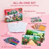 Klever Kits Foil Art Kit for Kids - Flowers & Butterflies Foil Foam Stickers, Arts and Crafts Supplies, Christmas Birthday Gift for Boys Girls Age 4+ - 3 of 4