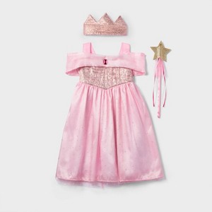 2t princess dress up Toddler Tiana Costume - Disney Princess, Green, Small