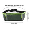 Unique Bargains Durable Waterproof Running Waist Pack 1 Pc - 2 of 4