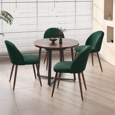 Haven+oslo Small Dining Table And Chairs,5 Piece Round Table Set With 4 ...