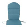 Okak Outdoor Chair Cushions with Water-Resistant Cover, Patio Chair Cushions with No-Slip Ties, Outdoor Cushions for Adirondack - 2 of 4