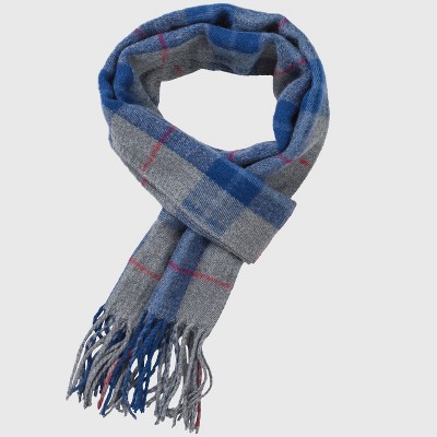 Alpine Swiss Mens Plaid Scarf Softer Than Cashmere Scarves Winter Shawl
