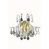 Elegant Lighting Amelia Collection Wall Sconce D16in H14in Lt:3 Gold finish - 2 of 2