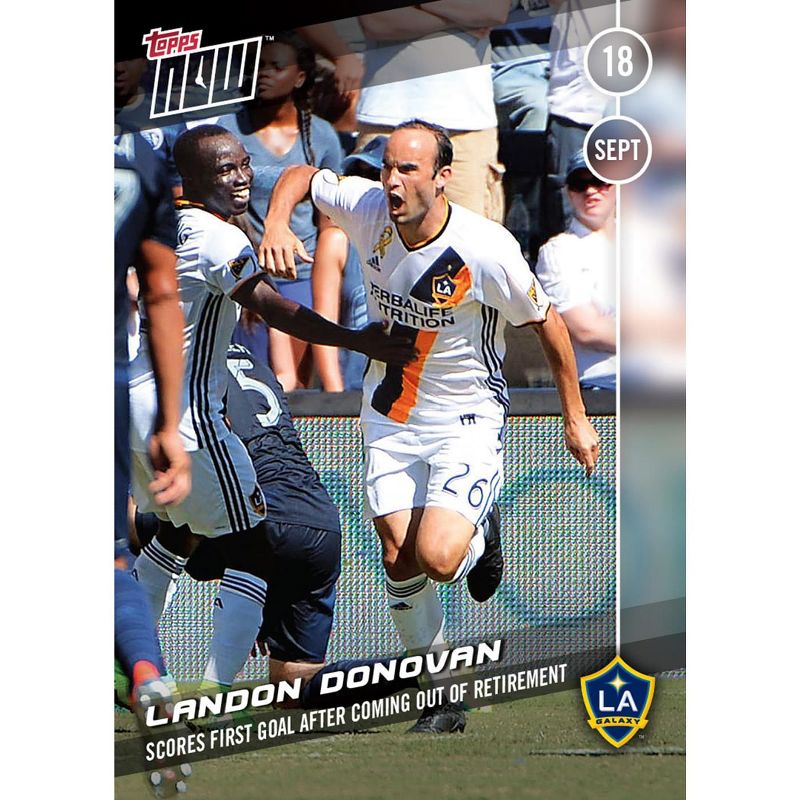 Topps MLS LA Galaxy Landon Donovan #30 Topps NOW Trading Card, 1 of 2