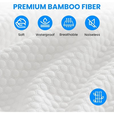 Dexmalle 100% Waterproof Bamboo Mattress Protector