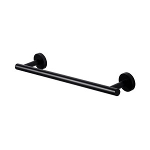 WOWOW 36 in. Stainless Steel Wall Mounted Single Towel Bar in Brushed Nickel - 1 of 4