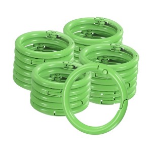 Unique Bargains Metal Spring O Rings Zinc Alloy Durable Multipurpose Lightweight Buckle - 1 of 4
