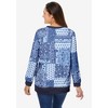 Woman Within Women's Plus Size Printed Sweatshirt - 3 of 4