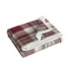 50"x60" Twin Lakes Reversible Throw Blanket Red - Eddie Bauer - image 3 of 4